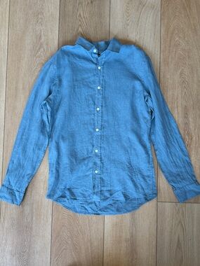 Mavi Light Blue Casual Button-Down Shirt